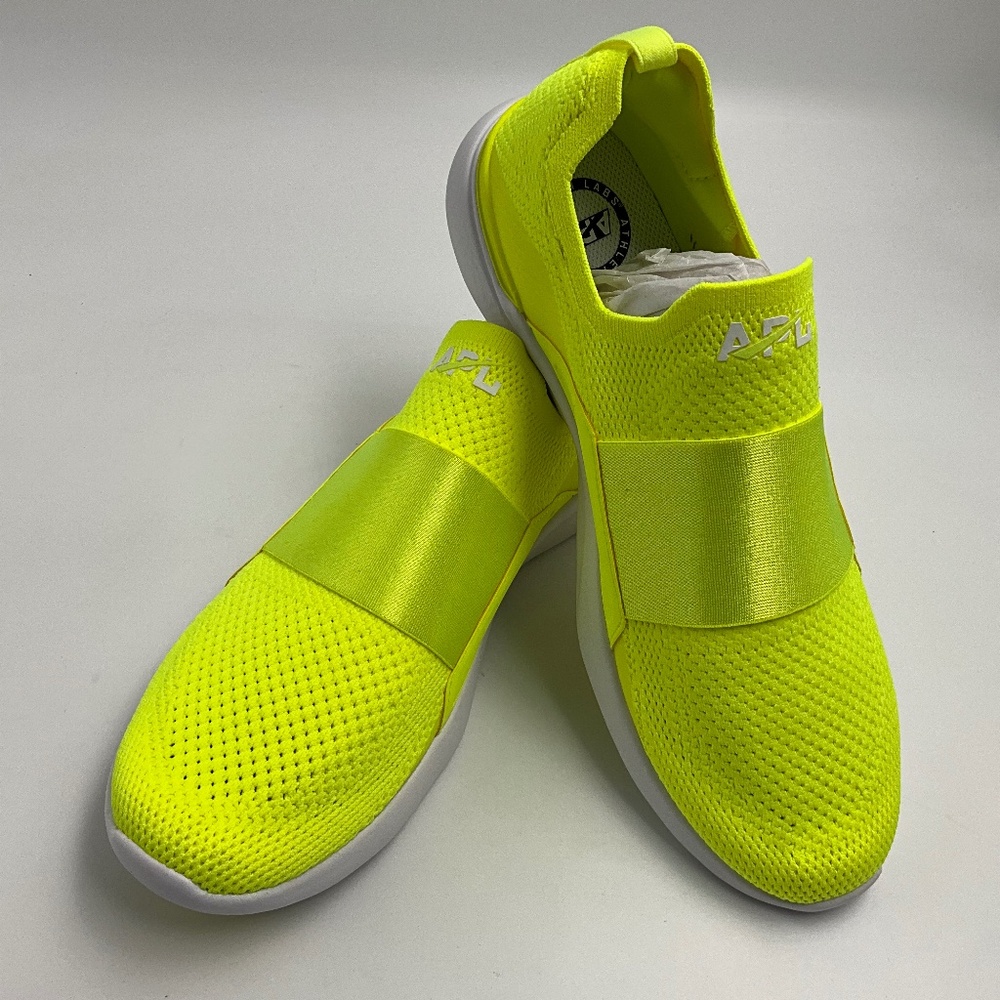 Athletic Propulsion Labs APL TechLoom Bliss, Energy and White Size 10